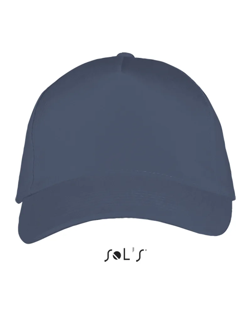 Кепка SOL'S Long Beach — джинсовий