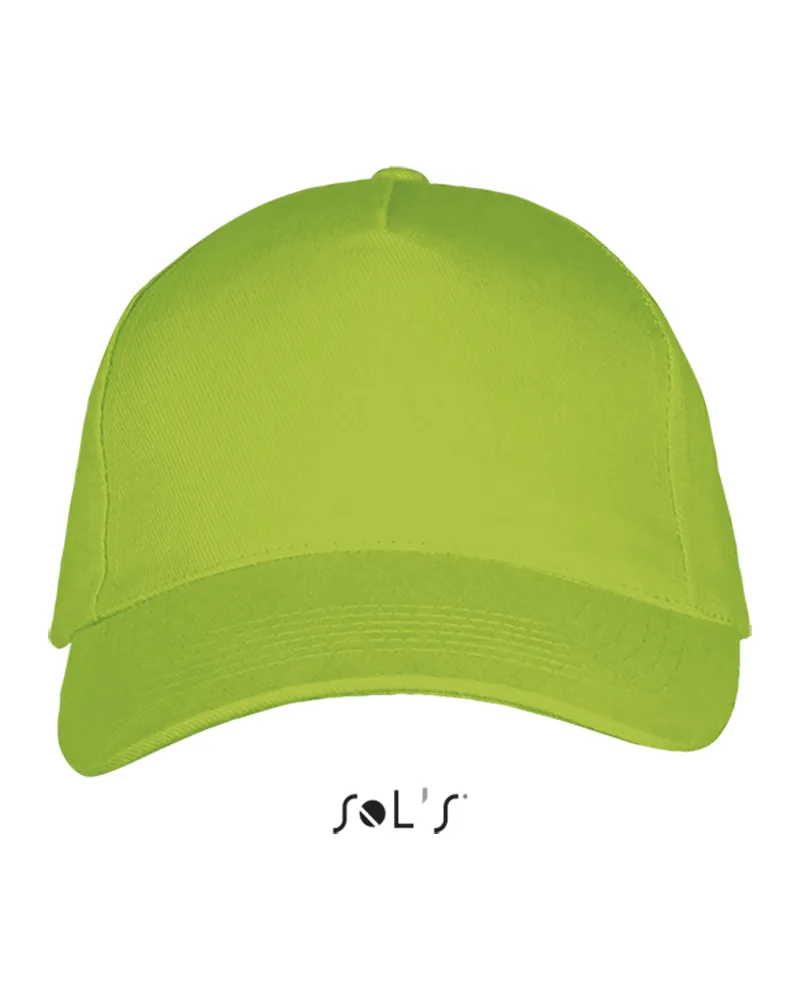 Кепка SOL'S Long Beach — лайм